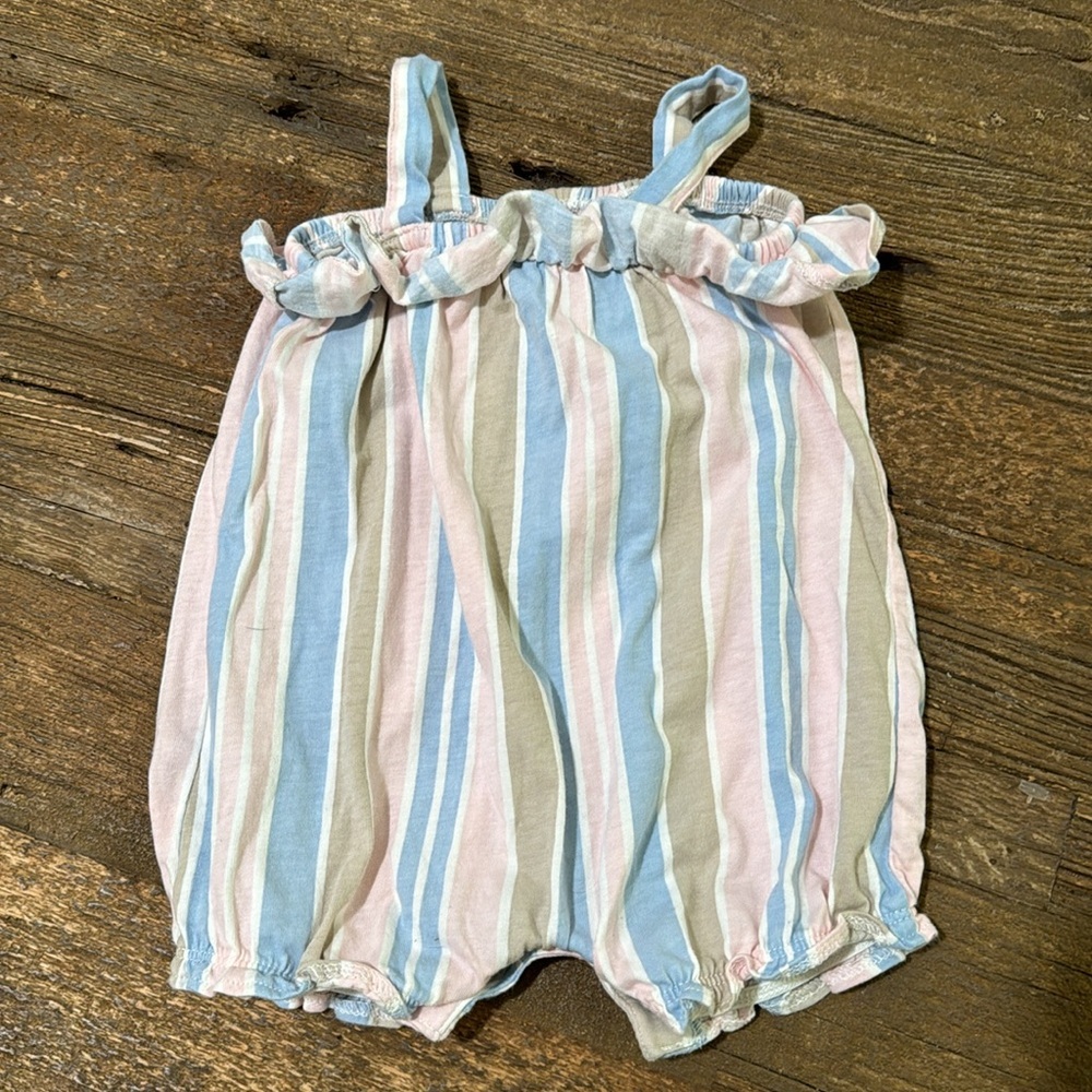 Carter’s Striped Romper - Picture 2 of 4